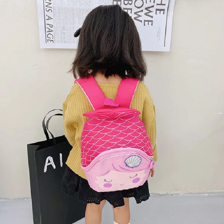 Kindergarten%20Sequin%20Princess%20Toddler%20Backpack%20Cartoon%20Fishtail%20Backpacks%20for%20Kids%20Cute%20Mermaid%20Children'S%20School%20Bag%20Purse%20Girls%20-%20Image%204