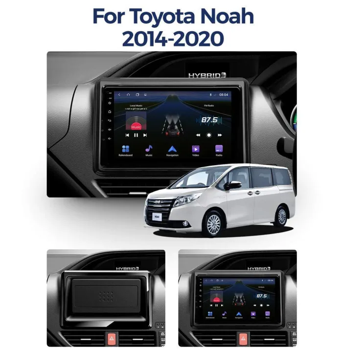 Car Android monitor Noha square 2014-2020 | Daraz.com.bd
