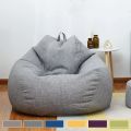 OTAUTAU Large Bean Bag Chair Sofa Cover Without Filler Lazy Corner Seat Beanbag Couch Has Replacement Sofa Inner Liner for Sale. 