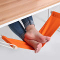 Adjustable Polyester Foot Hammock - Portable Desk Foot Rest, Feet Swing Footrest for Home Office Camping. 