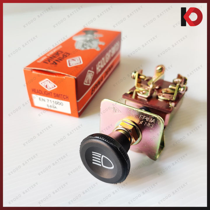 Epina Denki en711000 headlight pull switch 12/24V