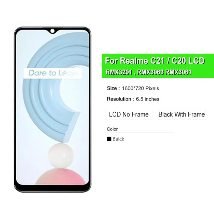 6.5"%20Original%20Display%20For%20Realme%20C21%20LCD%20RMX3201%20LCD%20Touch%20Screen%20Digitizer%20Assembly%20For%20Realme%20C11%202021%20LCD%20C20%20LCD%20Display%20-%20Image%203
