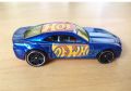 Hot Wheels Blue Camaro Hot Wheels Logo Rare Orange bottom. 