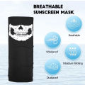 Summer Breathable Cycling Face Mask Bandana UV Protection Outdoor Face Cover for Running Hiking Skiing Hunting Men Women.