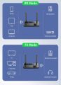 Bluetooth 5.3 Audio Transmitter Receiver Wireless Music Adapter Pair 2 Devices BT 5.0 3.5mm Aux Jack RCA For TV Car PC Headphone. 
