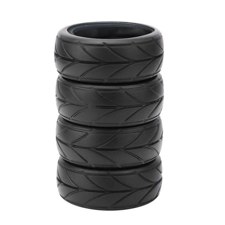 4PCS%2064MM%201/10%20Flat%20Track%20Tire%20For%20HSP%2094123%2094122%20TT01%20FW06%20Racing%20Road%20Tire%20Flat%20Track%20Tire%20-%20Image%203