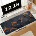 Mouse Pad Game Console Pad Desk accessories Keyboard Mouse Pad office Pad Computer Laptop Pad Carbon Fiber. 