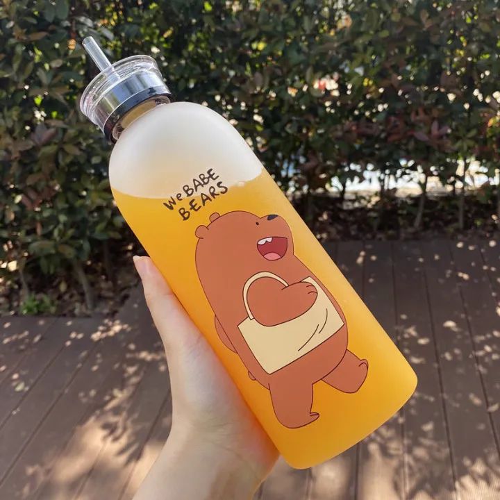 1000ml%20Cute%20Bear%20Cartoon%20Water%20Bottle%20%E2%80%93%20Frosted%20Transparent%20Leak-Proof%20Straw%20Bottle,%20Stylish%20&%20Fun%20Drinkware%20for%20Kids%20&%20Adults%20-%20Image%205