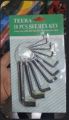 top quality 10 Pieces Full Hex Allen Key Kit for Bike/Bicycle/Cycle/Guitar Allen Key Set. 