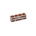 Marumine MOC Bricks 100PCS 1x4 House Wall Building Blocks Cube Parts Compatible with 15533 Construction Idea Accessories Parts. 