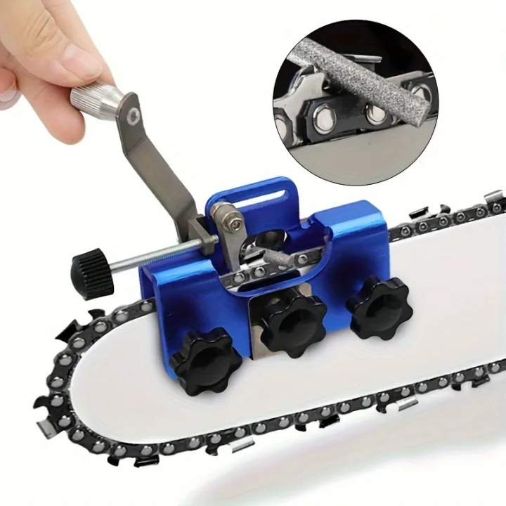 Chainsaw Chain Sharpener Tool Portable Chainsaw Chain Sharpening Woodworking Grinding Stones Electric Chainsaw Grinder Tool