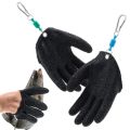 1Pc Left Or Right Professional Catch Fish Latex Hunting Gloves Fishing Glove Antiskid Protect Hand Puncture Scrapes Fisherman.