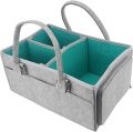 Baby Diaper Caddy Organizer bag Portable diaper caddy Baby diaper storage basket, Multi-compartment diaper bag, Travel diaper organizer bag, Large diaper caddy tote, Baby changing station organizer (Multicolor) (Pack of 1). 