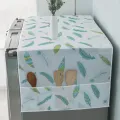 Refrigerator Dust Cover with Storage Bag Washable Printing Multi-purpose Household Washing Machine Cabinet Dust Protection Cover. 