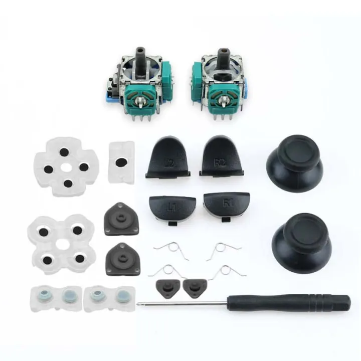 For%20PS4%20Controller%20Repair%20Set%20L1%20R1%20L2%20R2%20Trigger%20Buttons%203D%20Analog%20Joysticks%20Thumb%20Sticks%20Cap%20Conductive%20%20Screwdriver%20Kit%20-%20Image%204