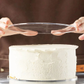 Reusable Acrylic Cake Disc Round Happy Birthday Cake Base Plate Blank Acrylic Topper For Layered Cakes Decorating Tools. 