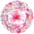 50/100PCS Pink VSCO Cute Girl Stickers Aesthetic Skateboard Laptop Guitar Graffiti Luggage Sticker Waterproof Decal Toys. 