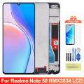 6.74" Screen for Realme Note 50 RMX3834 Lcd Display Digital Touch Screen with Frame for OPPO Realeme Note 50 Screen Replacement. 