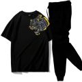 suit for men/Lion print tracksuit for men. 