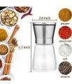 Professional Stainless Steel Salt and Pepper Grinder with Adjustable Coarseness with. 