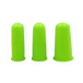 3Pcs Silicone Anti-cut Heat Resistant Finger Protector Fingers Cap Cooking Tool. 