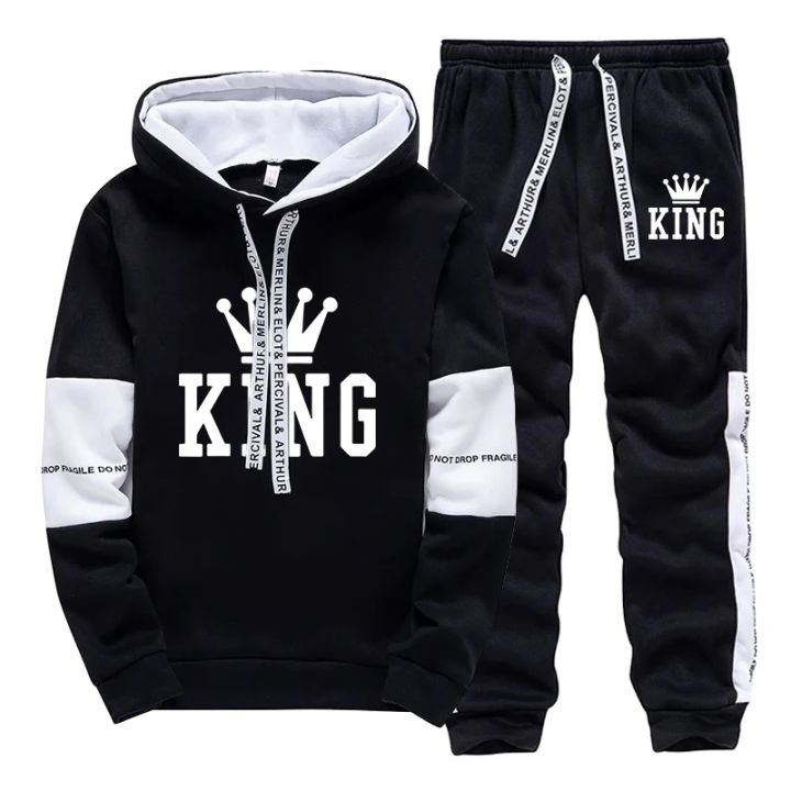King%20Printing%20Mens%20Tracksuit%20Single%20Piece%20Sweatshirts%20Sweatpants%20Casual%20Hoodie%20Pants%20Outdoors%20Mens%20Clothing%20Hot%20Sales%20Streetwear%20-%20Image%202
