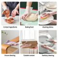 100PcsTPE Disposable Gloves Latex Free Transparent Waterproof Gloves DIY Hair Dyeing Household Kitchen Cleaning Tool. 