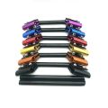Motorcycle 3 pieces aluminum handle for all bikes (cd 70 + ybr all models + honda cd dream + cg 125 self ). 