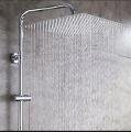 Rain head shower for bathroom stainless steel 8 inch 1 piece. 