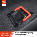 YZ For Tesla Model 3 Y Juniper Highland 2021-2025 Rear Door Emergencies Safety Pull Rope Emergency Handle Car Accessory. 