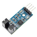 LM393 infrared optocoupler speed sensor module. 