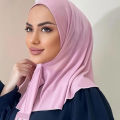 Modal Bonnet Hijab Sport Scarf for Woman Elastic Adjustable with Tie-Back for Stylish All-Day Comfort  Durability Instant Hijabs. 