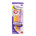 Pack of 3 Feather Flamingo Facial Razor for Face Eyebrows & Body shaving Facial Touch-up Razor. 