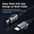 Hagibis USB 4 Cable USB C to USB C Ultra Soft 240W 80Gbps High Speed Cord Compatible with Thunderbolt 4/5 iPhone 17 Power Bank.