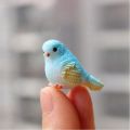 8pcs Miniature Bird Figurines, Mock Animal Toy Mini Cute Pet ModelFOr Fairy Garden, Moss Micro Landscape. 