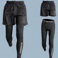 Men's 2 In1 Compression Sport Pants Quick Dry Training Athletic Pants Male Gym Fitness Jogging Running Workout Trousers.