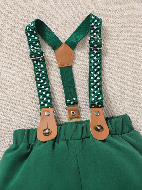 Baby%20Boy%20Summer%20Outfit%202-Piece%20Set%20Cartoon%20Dinosaur%20Print%20Polo%20Short%20Sleeve%20Romper%20with%20Fashionable%20Cute%20Overalls%20-%20Image%205
