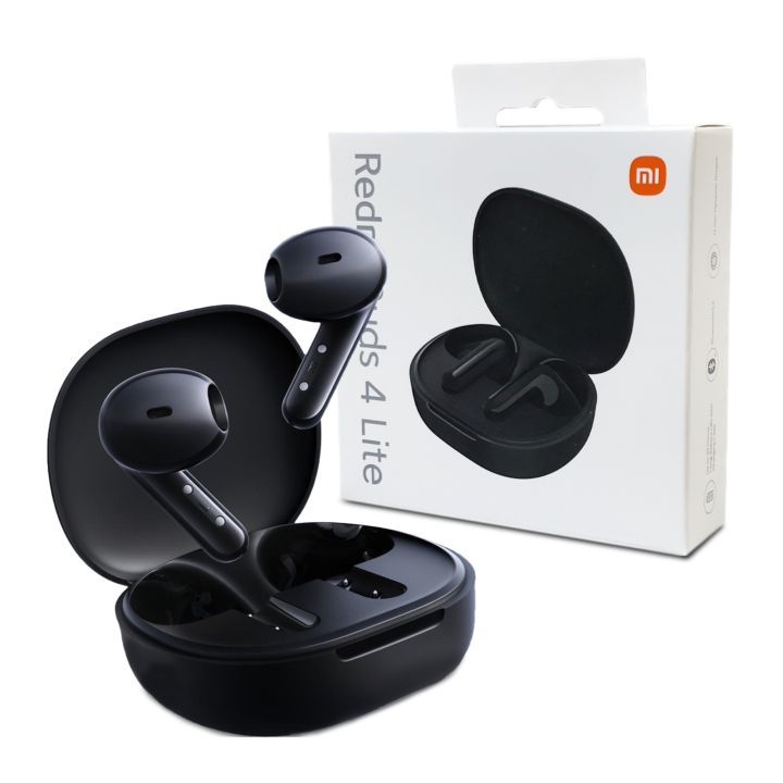 Xiaomi Redmi Buds 4 Lite Wireless Bluetooth Earbuds TWS Earphones 2024 Model - BLACK
