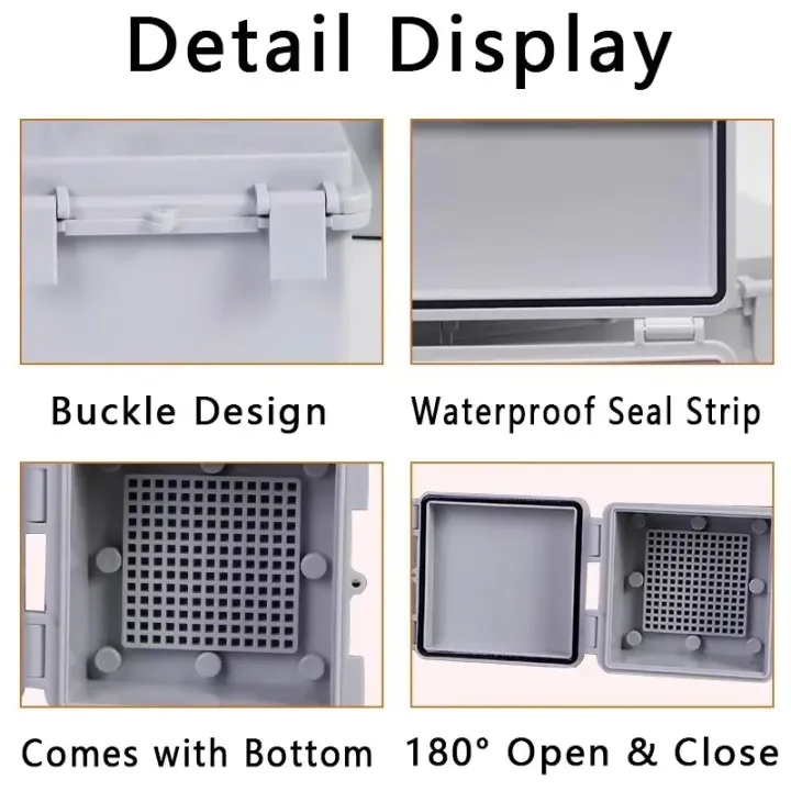 Weatherproof%20Outdoor%20Electrical%20Box%20Junction%20Box%20IP66%20ABS%20Plastic%20Enclosure%20Project%20Box%20with%20Mounting%20Plate%20with%20Wall%20Bracket%20-%20Image%204