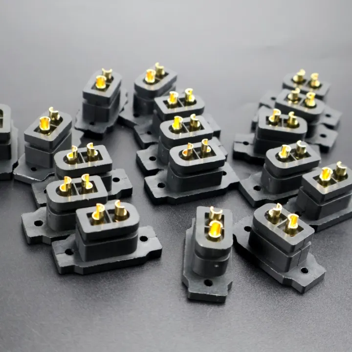 6/12pcs%20XT60E-F%20Battery%20Connector%20XT60E%20Female%20Plug%20Gold-plated%20XT60%20Mountable%20Connector%20Black%20Socket%20-%20Image%203