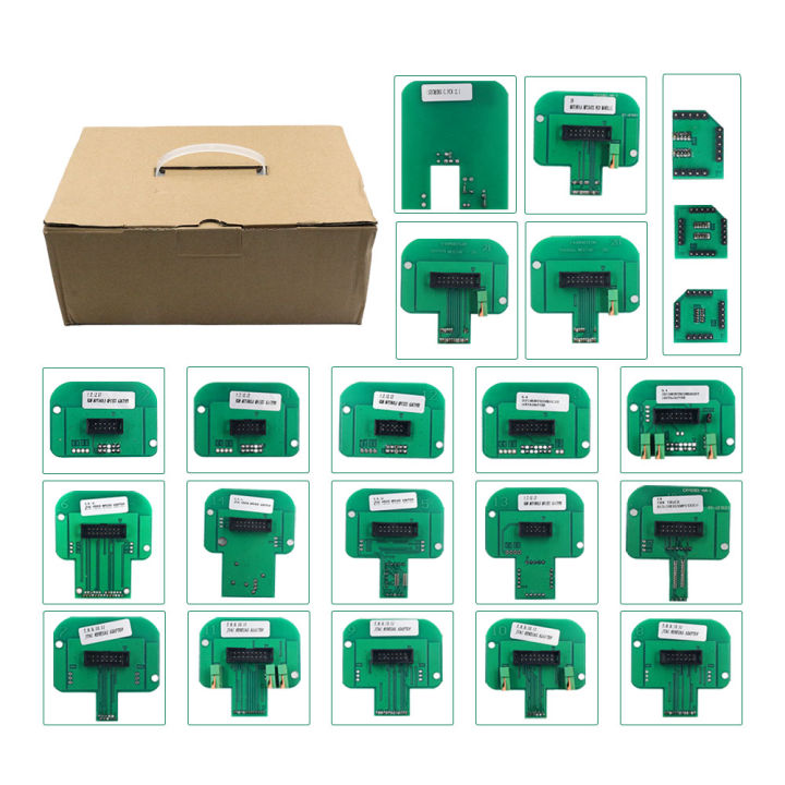 22pcs BDM Adapters Full Set BDM Frame for KTAG KESS FGTECH BDM100 Probe ...
