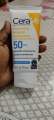 CeraVe Hydrating Mineral Sunscreen Lotion for face SPF 50 for All Skin Types 75ML. 