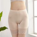 40KG-100KG Women Plus Big Size Safety Pants Soft And Comfortable Modal Material Shorts With Lace Panties. 
