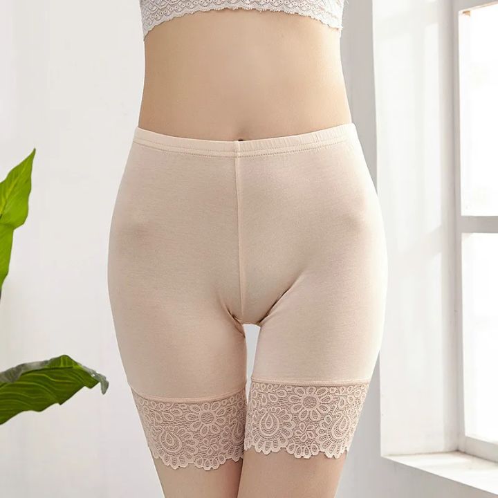 40KG-100KG%20Women%20Plus%20Big%20Size%20Safety%20Pants%20Soft%20And%20Comfortable%20Modal%20Material%20Shorts%20With%20Lace%20Panties%20-%20Image%207