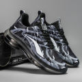 Men's Fashionable Basketball Shoes with Air Cushioning, Comfortable and Non-Slip, Breathable and Shock-Absorbing, Suitable for Men's Outdoor Activities. 