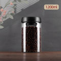 PARACITY Vacuum Sealed Tank Coffee Bean Glass Sealed Jar Household Moisture-proof Air Extraction Airtight Container Coffee Set.