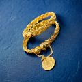 Ladies Fashionable Artificial Gold Bangles-Fancy Bangles-Size:Adjustable. 