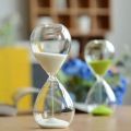 5/15/30/60 Minutes New Nordic Glass Droplet Time Hourglass Timer Creative Home Decoration Crafts Decoration Valentine's Day Gift. 