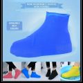 1 Pair  Rain Boot Overshoes For Outdoor Use, Silicone Waterproof Shoe Covers, Rainy Day Shoe Cover, Reusable Non-Slip Rain. 