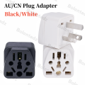 Australian/China/New Zealand Travel Adapter, IEC Type I Plug US/EU/UK/Swiss/Italy/Japan To AU 3 Pin Power Converter 10A/250V.